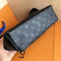 Louis Vuitton LV Men Messenger PM Voyager Bag in Monogram Eclipse Canvas-Black (1)