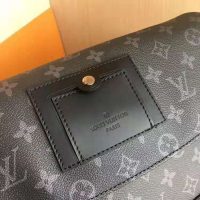 Louis Vuitton LV Men Messenger PM Voyager Bag in Monogram Eclipse Canvas-Black (1)