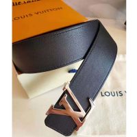 Louis Vuitton LV Unisex LV Initiales 40mm Reversible Belt-Black (1)