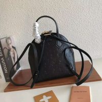 Louis Vuitton LV Unisex LV Moon Backpack in Smooth Calfskin Leather-Black (1)