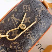 Louis Vuitton LV Unisex Milk Box Bag in Monogram Coated Canvas and Natural Leather (1)