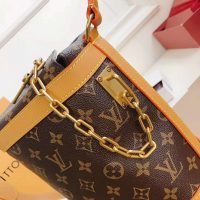 Louis Vuitton LV Unisex Milk Box Bag in Monogram Coated Canvas and Natural Leather (1)