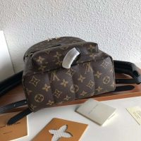 Louis Vuitton LV Unisex Palm Springs PM Backpack in Monogram Coated Canvas-Brown (1)
