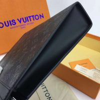 Louis Vuitton LV Unisex Pochette Voyage MM Bag in Monogram Eclipse canvas-Grey (1)