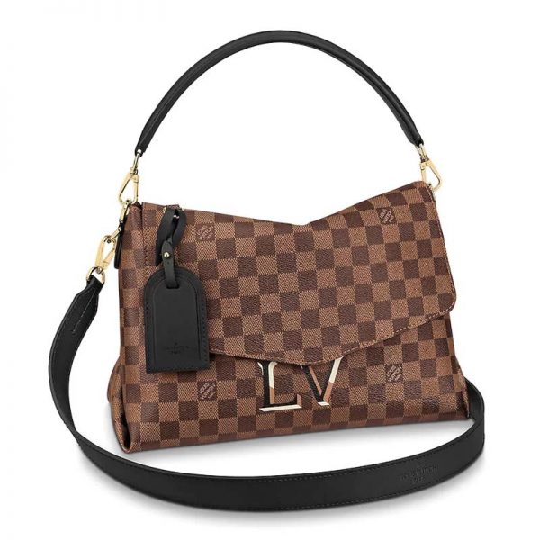 Louis Vuitton LV Women Beaubourg Bag in Damier Ebene Canvas-Black (7)