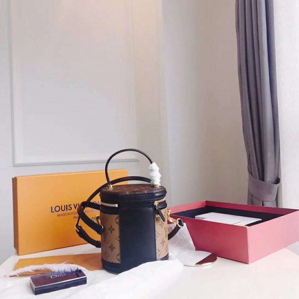 Louis Vuitton LV Women Cannes Handbag in Monogram and Monogram Reverse Coated Canvas (1)