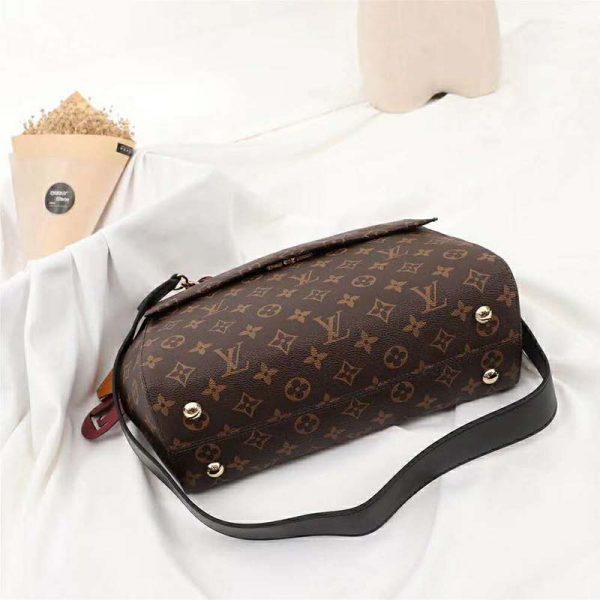 Louis Vuitton LV Women Cluny MM Handbag in Monogram Canvas-Brown (5)