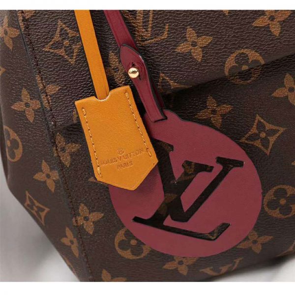 Louis Vuitton LV Women Cluny MM Handbag in Monogram Canvas-Brown (6)