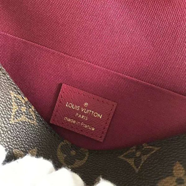 Louis Vuitton LV Women Félicie Pochette Bag in Monogram Canvas-Brown (12)
