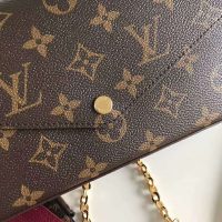 Louis Vuitton LV Women Félicie Pochette Bag in Monogram Canvas-Brown (1)