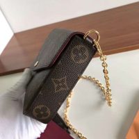 Louis Vuitton LV Women Félicie Pochette Bag in Monogram Canvas-Brown (1)