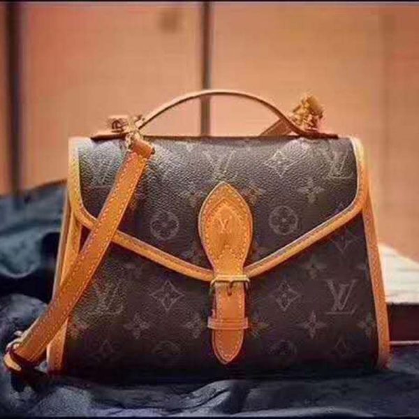 Louis Vuitton LV Women LV Ivy Bag in Monogram Coated Canvas-Brown (4)