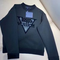 Louis Vuitton LV Women LV Midnight Sweatshirt in Cotton Jersey-Black (7)