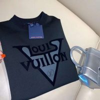 Louis Vuitton LV Women LV Midnight Sweatshirt in Cotton Jersey-Black (7)