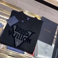 Louis Vuitton LV Women LV Midnight Sweatshirt in Cotton Jersey-Black (7)