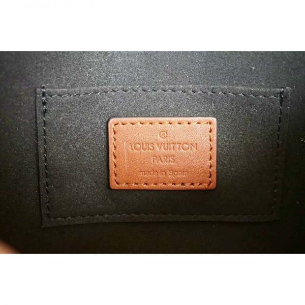 Louis Vuitton LV Women Mini Dauphine Handbag in Monogram Canvas-Brown (11)