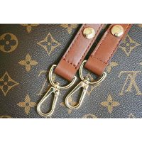 Louis Vuitton LV Women Mini Dauphine Handbag in Monogram Canvas-Brown (1)