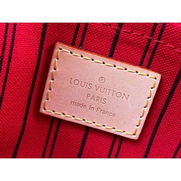 Louis Vuitton LV Women Neverfull MM Bag in Monogram Canvas-Brown (4)