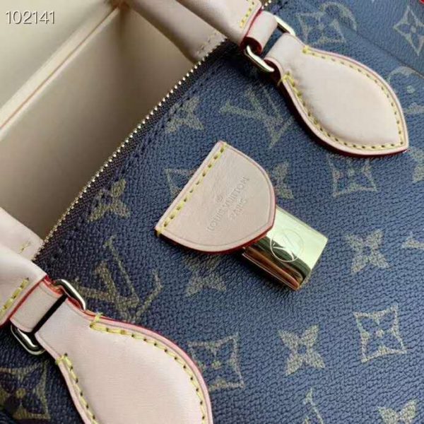 Louis Vuitton LV Women Rivoli PM Handbag in Monogram Coated Canvas-Brown (1)