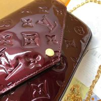 Louis Vuitton LV Women Sarah Wallet in Monogram Vernis Patent Calf