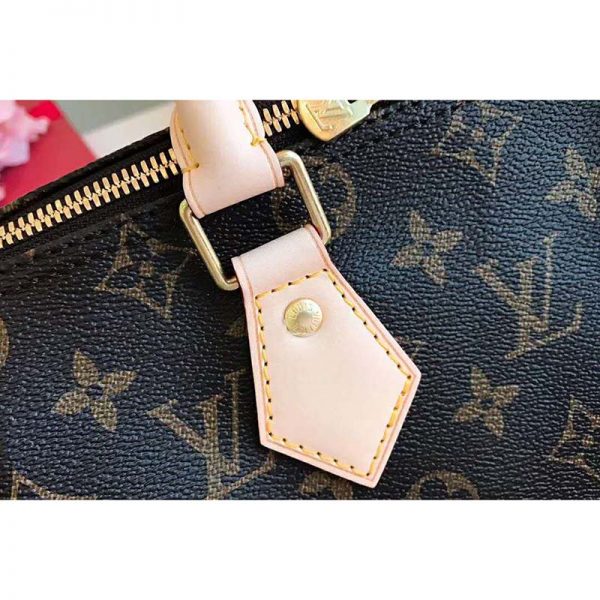 Louis Vuitton LV Women Speedy Bandoulière 25 in Signature Monogram Canvas-Brown (7)