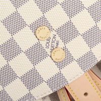 Louis Vuitton LV Women Sperone Backpack in Damier Azur Canvas-Beige (10)