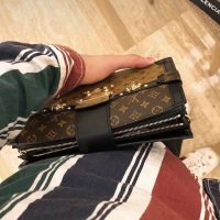 Louis Vuitton LV Women Trunk Clutch Handbag in Monogram and Monogram Reverse Canvas (1)