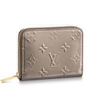 Louis Vuitton LV Women Zippy Coin Purse in Monogram Vernis Patent Calf Leather-Red