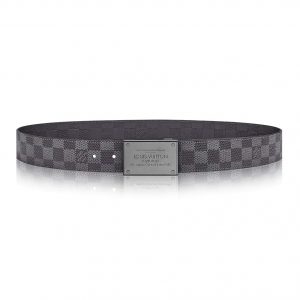 Louis Vuitton Men LV Neo Inventeur Reversible 40mm Belt in Monogram Canvas-Grey