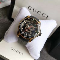 Gucci Men Gucci Dive Watch 45mm-Black