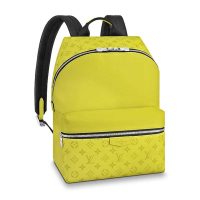 Louis Vuitton LV Unisex Discovery Backpack PM Monogram Canvas Taiga Leather-Bluekpack PM Monogram Canvas Ta (16)