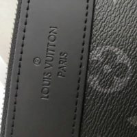 Louis Vuitton LV Unisex Discovery Pochette Supple Monogram Eclipse Canvas