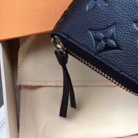 Louis Vuitton LV Women Clémence Wallet in Supple Monogram Empreinte Leather