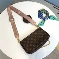 Louis Vuitton LV Women Multi-Pochette Accessoires Bag Monogram Canvas-Pink