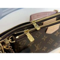 Louis Vuitton LV Women Multi-Pochette Accessoires Bag Monogram Canvas-Pink