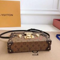 Louis Vuitton LV Women Petite Malle Handbag Monogram Reverse Canvas