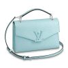 Louis Vuitton LV Women Pochette Grenelle Handbag Epi Grained Leather-Aqua