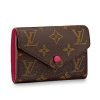 Louis Vuitton LV Women Victorine Wallet in Monogram Coated Canvas-Rose