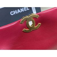 Chanel Women Chanel 19 Large Flap Bag Lambskin Leather-Rose