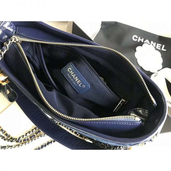 Chanel Women Chanel’s Gabrielle Small Hobo Bag Denim Tweeds & Fabrics (9)