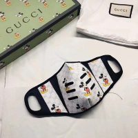 Gucci GG Unisex Disney Gucci Facial Mask Double G Supreme Canvas