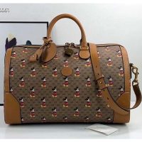 Gucci GG Unisex Disney x Gucci Medium Carry-On Duffle-Brownum Carry-On Duffle-Brown (1)