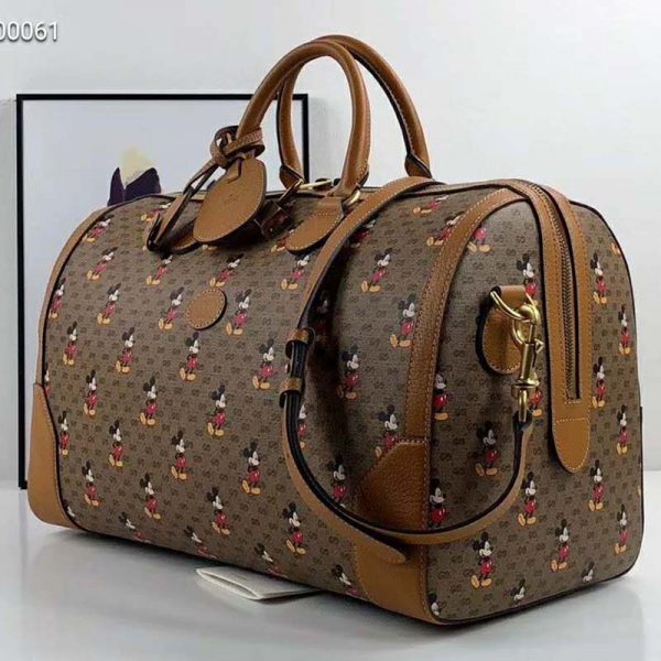 Gucci GG Unisex Disney x Gucci Medium Carry-On Duffle-Brown (3)