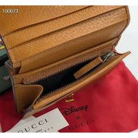 Gucci GG Unisex Disney x Gucci Card Case Wallet-Brown