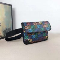 Gucci GG Unisex GG Psychedelic Belt Bag Psychedelic Supreme Canvas