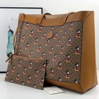 Gucci GG Women Disney x Gucci Medium Tote GG Supreme Canvas