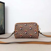 Gucci GG Women Disney x Gucci Shoulder Bag GG Supreme Canvas