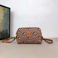 Gucci GG Women Disney x Gucci Shoulder Bag GG Supreme Canvas