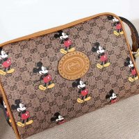 Gucci GG Women Disney x Gucci Shoulder Bag GG Supreme Canvas