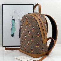 Gucci GG Women Disney x Gucci Small Backpack GG Supreme Canvas